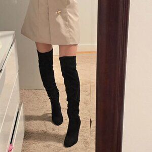 Women's high-heeled boots